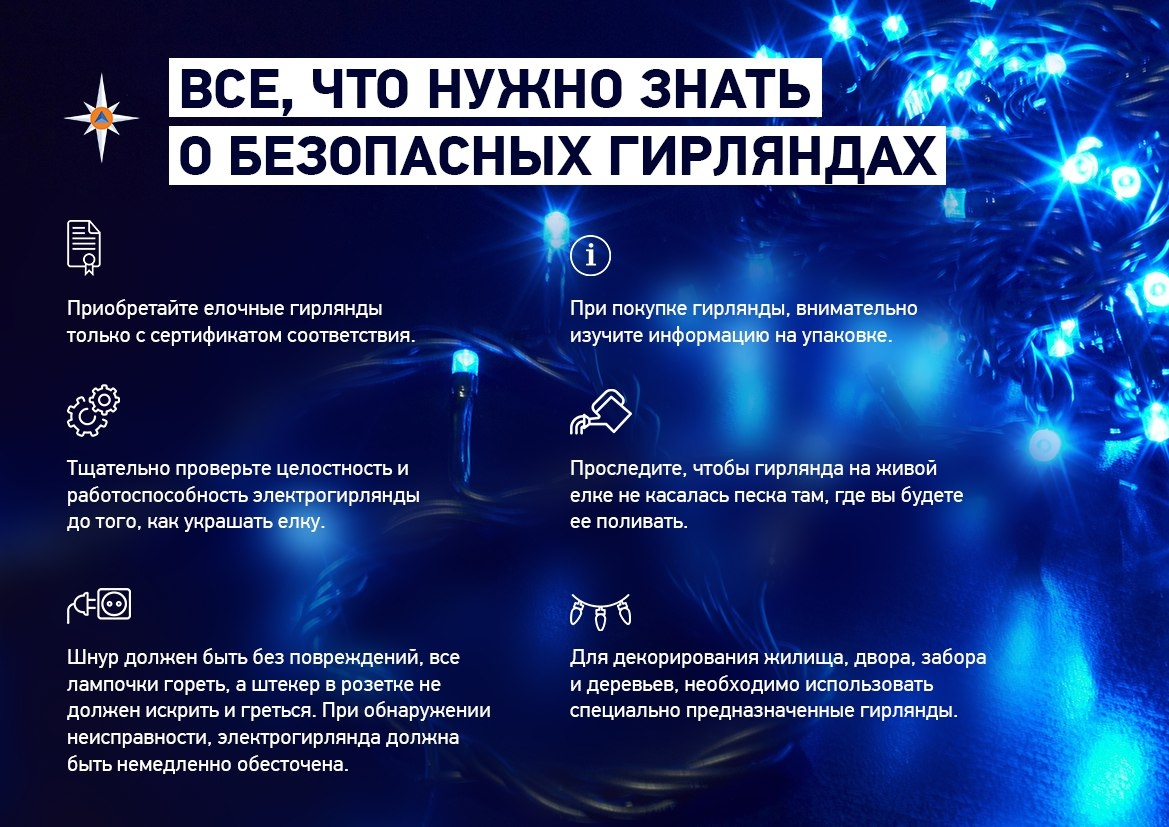 все что нужно знать о безопасных гирляндах.